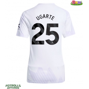 Manchester United Manuel Ugarte #25 Bortatröja Kvinnor 2025-26 Kortärmad